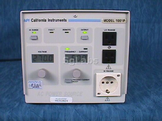 California Instruments, 1001P